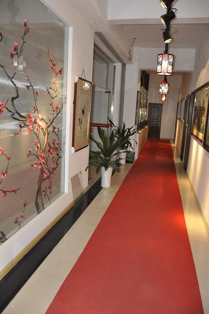 嬌古蘇繡藝術長廊,蘇州嬌古蘇繡展廳局部圖